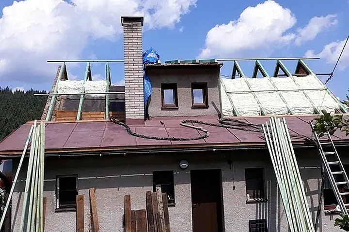Realizace stříkané PUR izolace – reference Superizolace 88