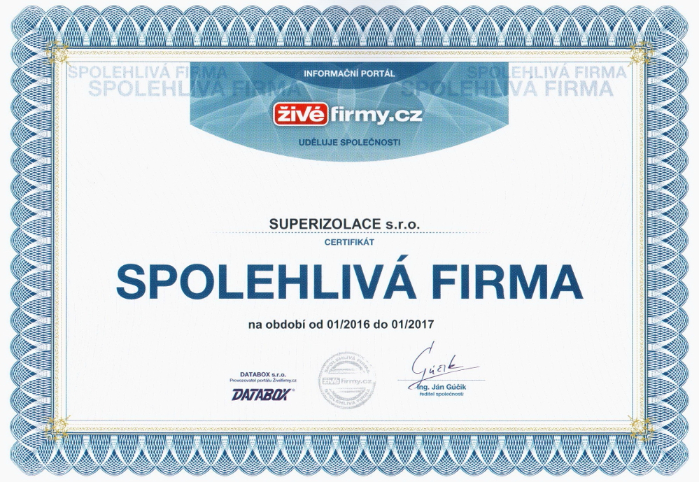 Certifikát
